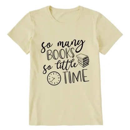 Pagewings So Many Books So Little Time Unisex Classic T-shirt
