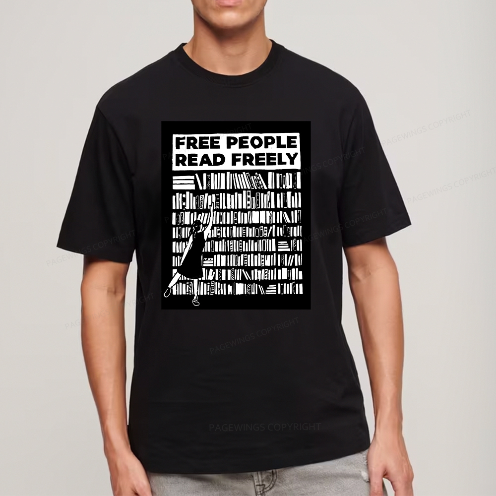 Pagewings Free People Read Freely Unisex Classic T-shirt