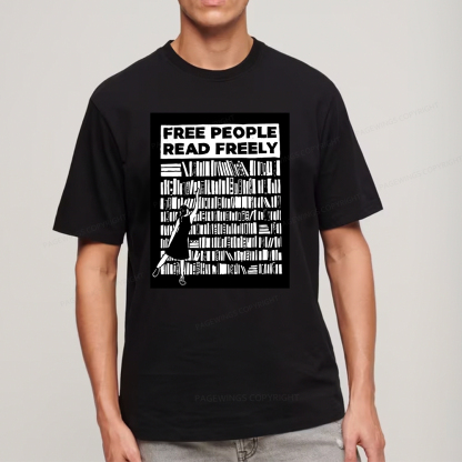 Pagewings Free People Read Freely Unisex Classic T-shirt