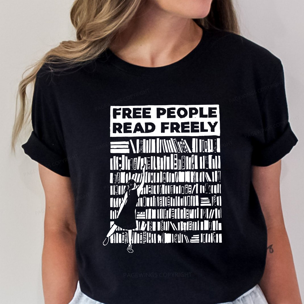 Pagewings Free People Read Freely Unisex Classic T-shirt