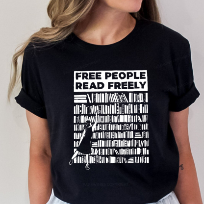 Pagewings Free People Read Freely Unisex Classic T-shirt