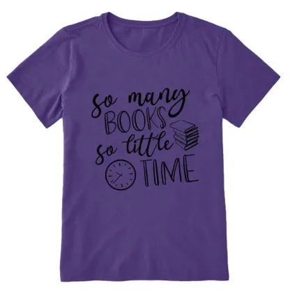 Pagewings So Many Books So Little Time Unisex Classic T-shirt
