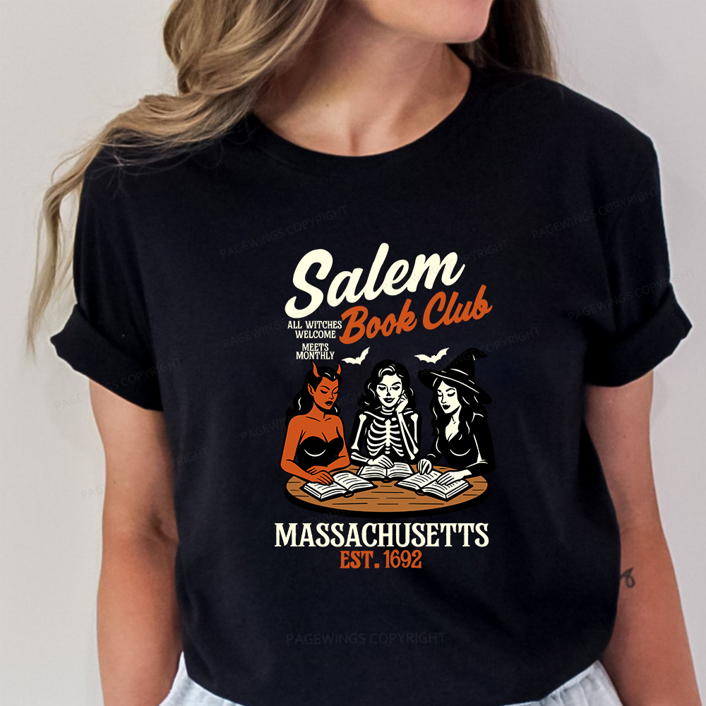 Pagewings Salem Book Club Unisex Classic T-shirt