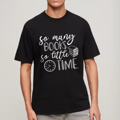 Pagewings So Many Books So Little Time Unisex Classic T-shirt
