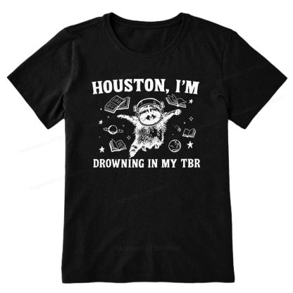 Pagewings Houston I’m Drowning In My TBR Unisex Classic T-shirt