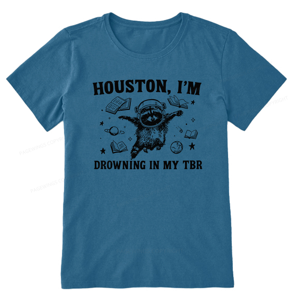 Pagewings Houston I’m Drowning In My TBR Unisex Classic T-shirt