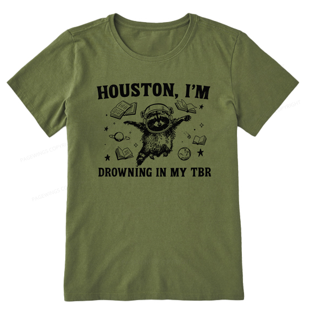 Pagewings Houston I’m Drowning In My TBR Unisex Classic T-shirt