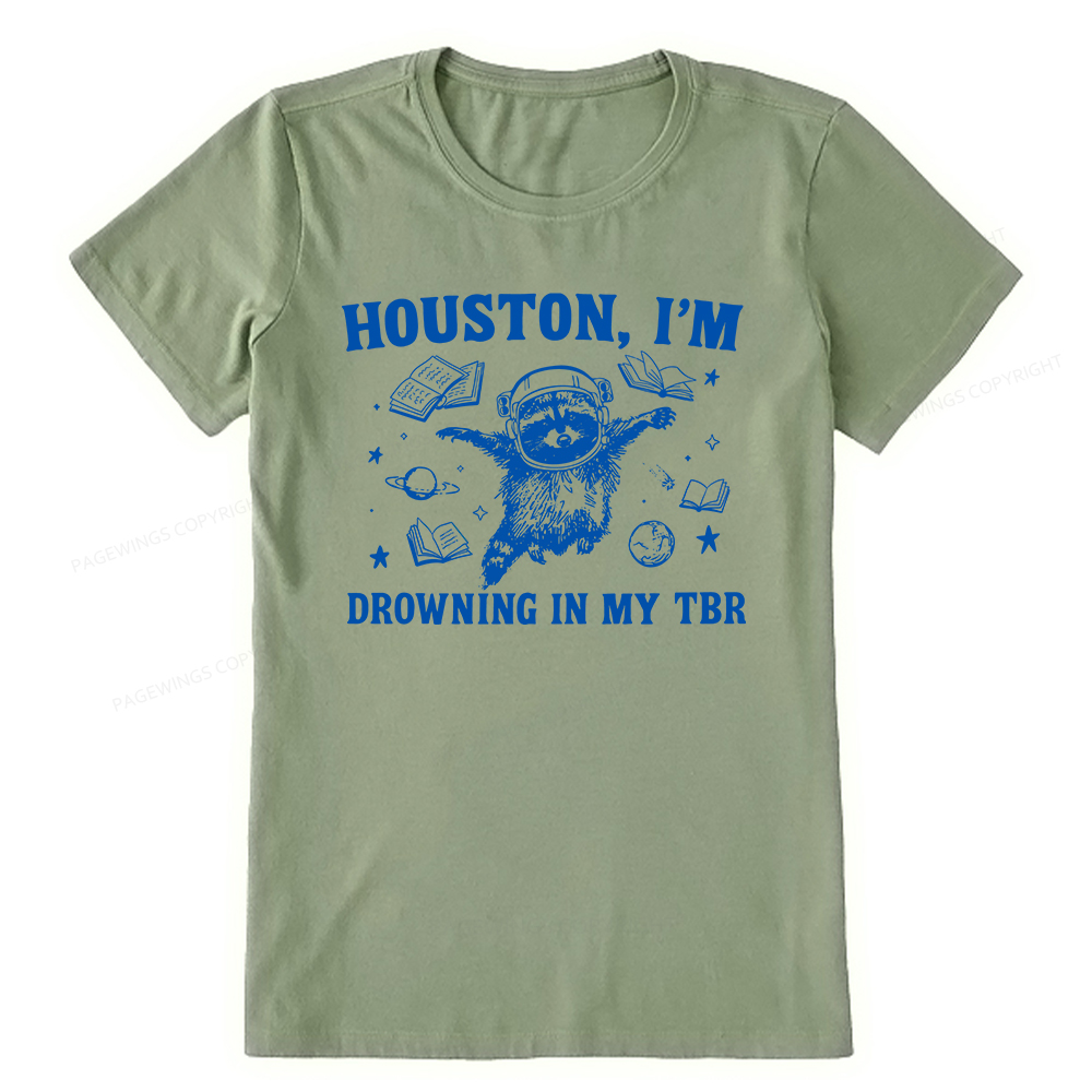 Pagewings Houston I’m Drowning In My TBR Unisex Classic T-shirt