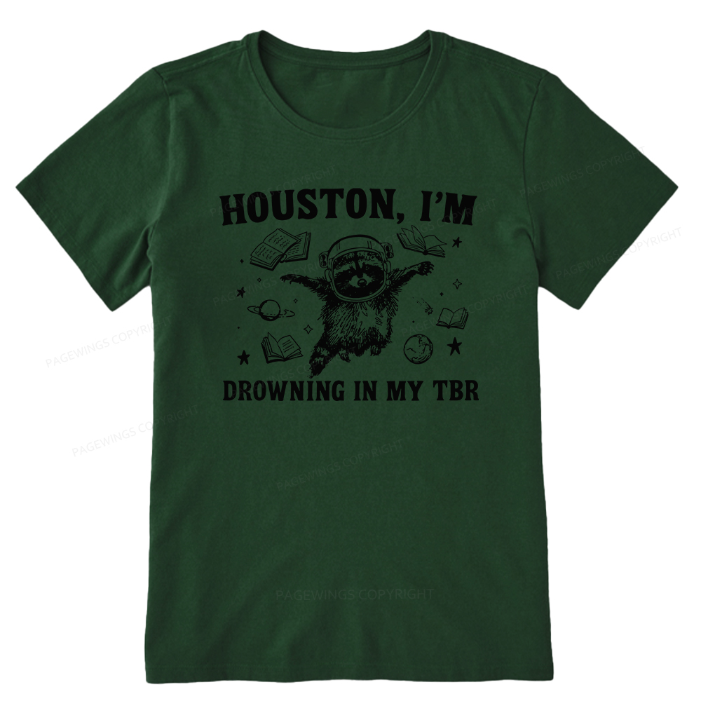 Pagewings Houston I’m Drowning In My TBR Unisex Classic T-shirt