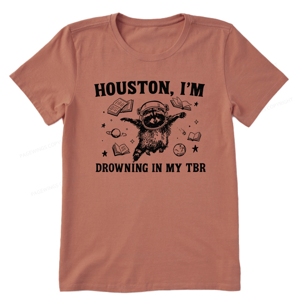 Pagewings Houston I’m Drowning In My TBR Unisex Classic T-shirt