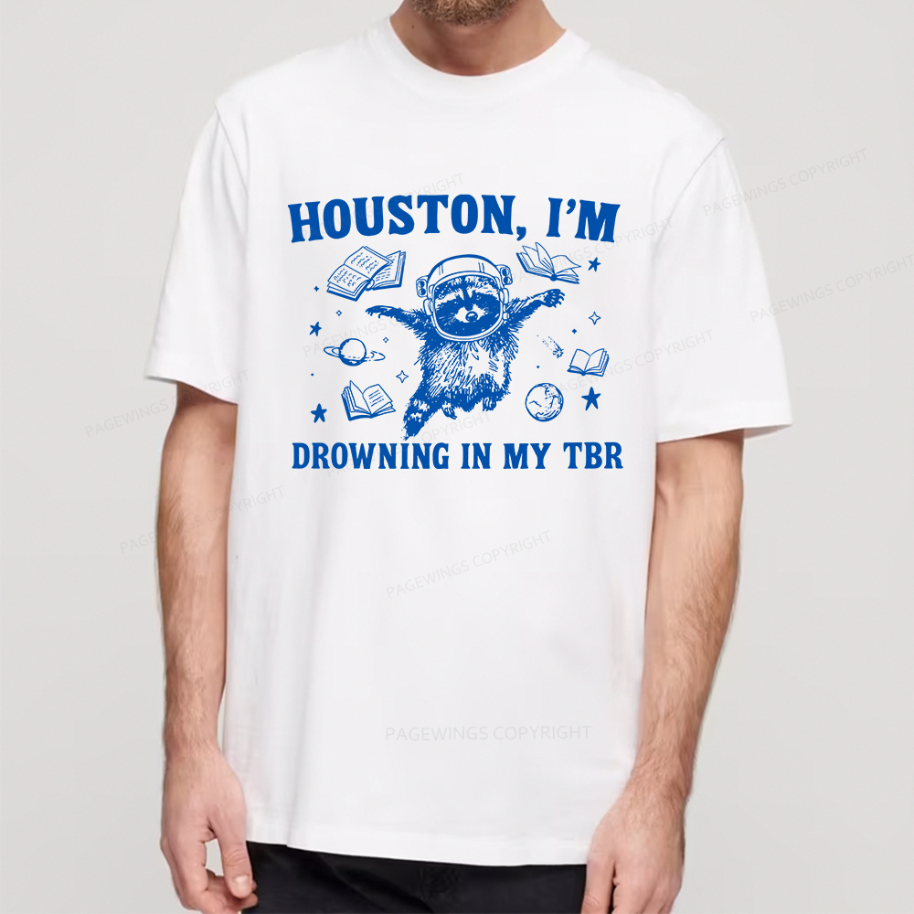 Pagewings Houston I’m Drowning In My TBR Unisex Classic T-shirt