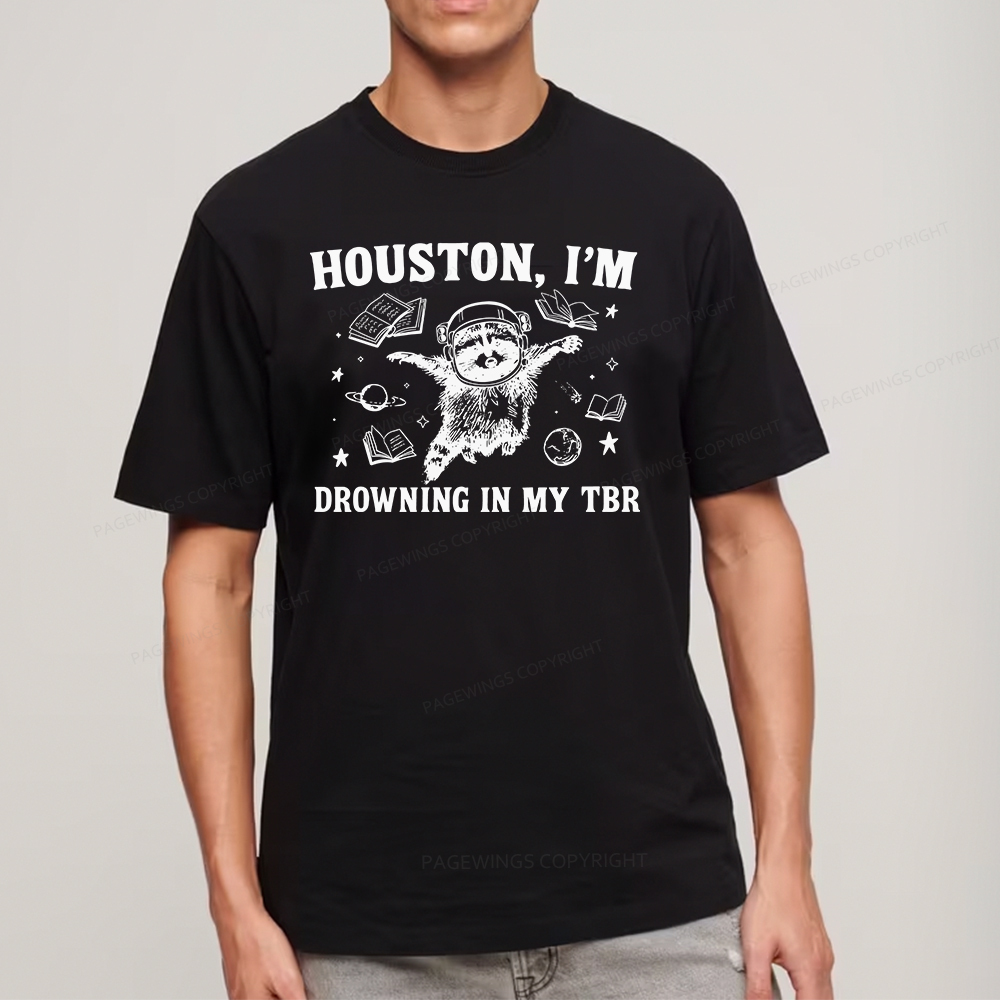 Pagewings Houston I’m Drowning In My TBR Unisex Classic T-shirt
