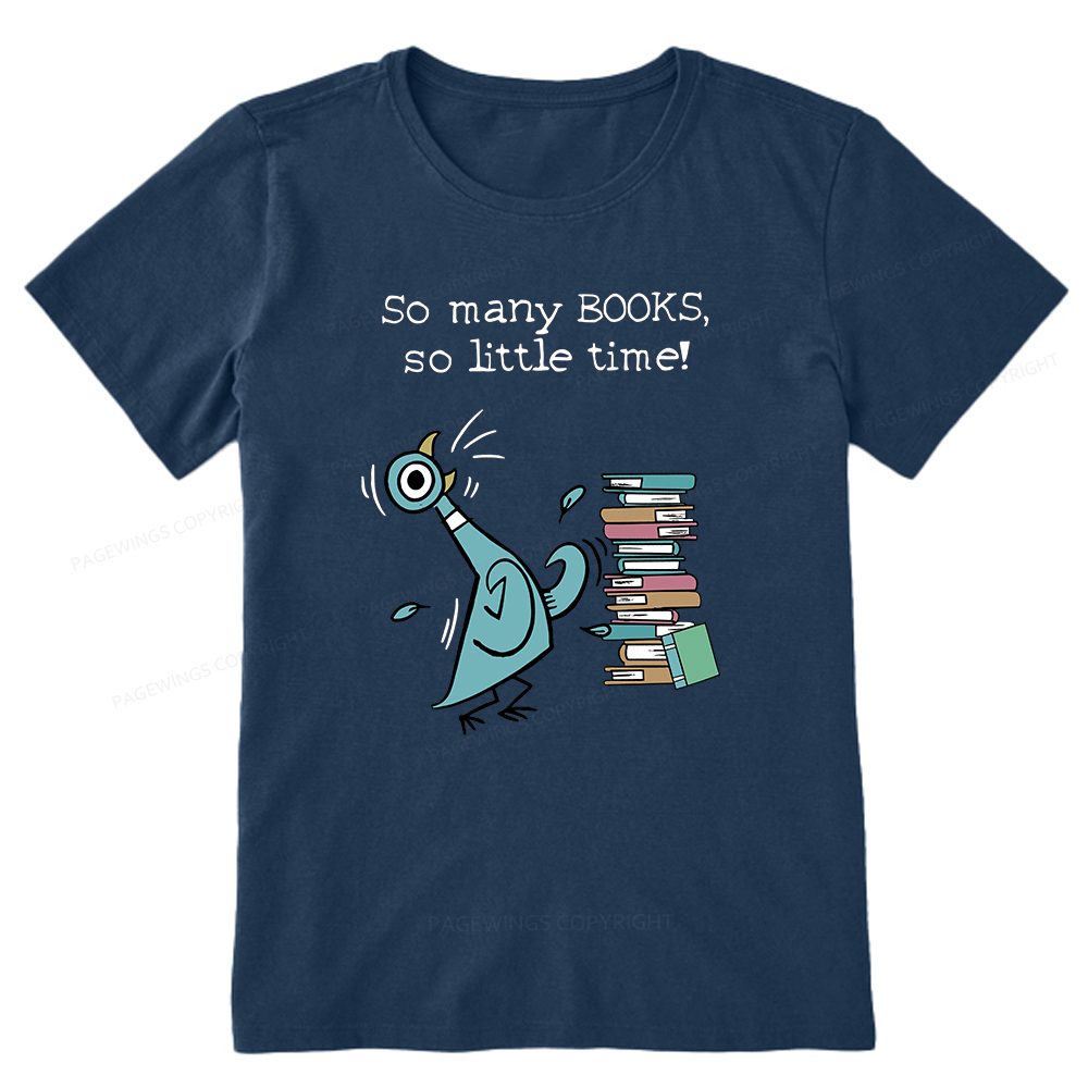 Pagewings So Many Books So Little Time Unisex Classic T-shirt