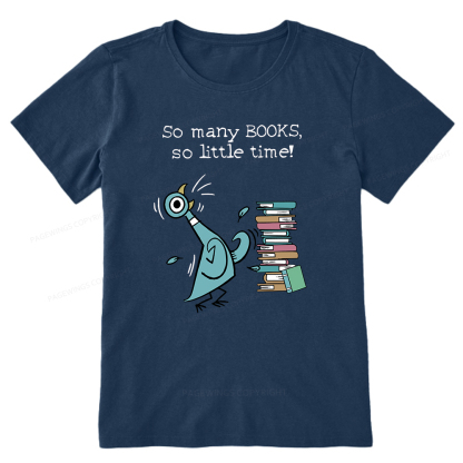 Pagewings So Many Books So Little Time Unisex Classic T-shirt