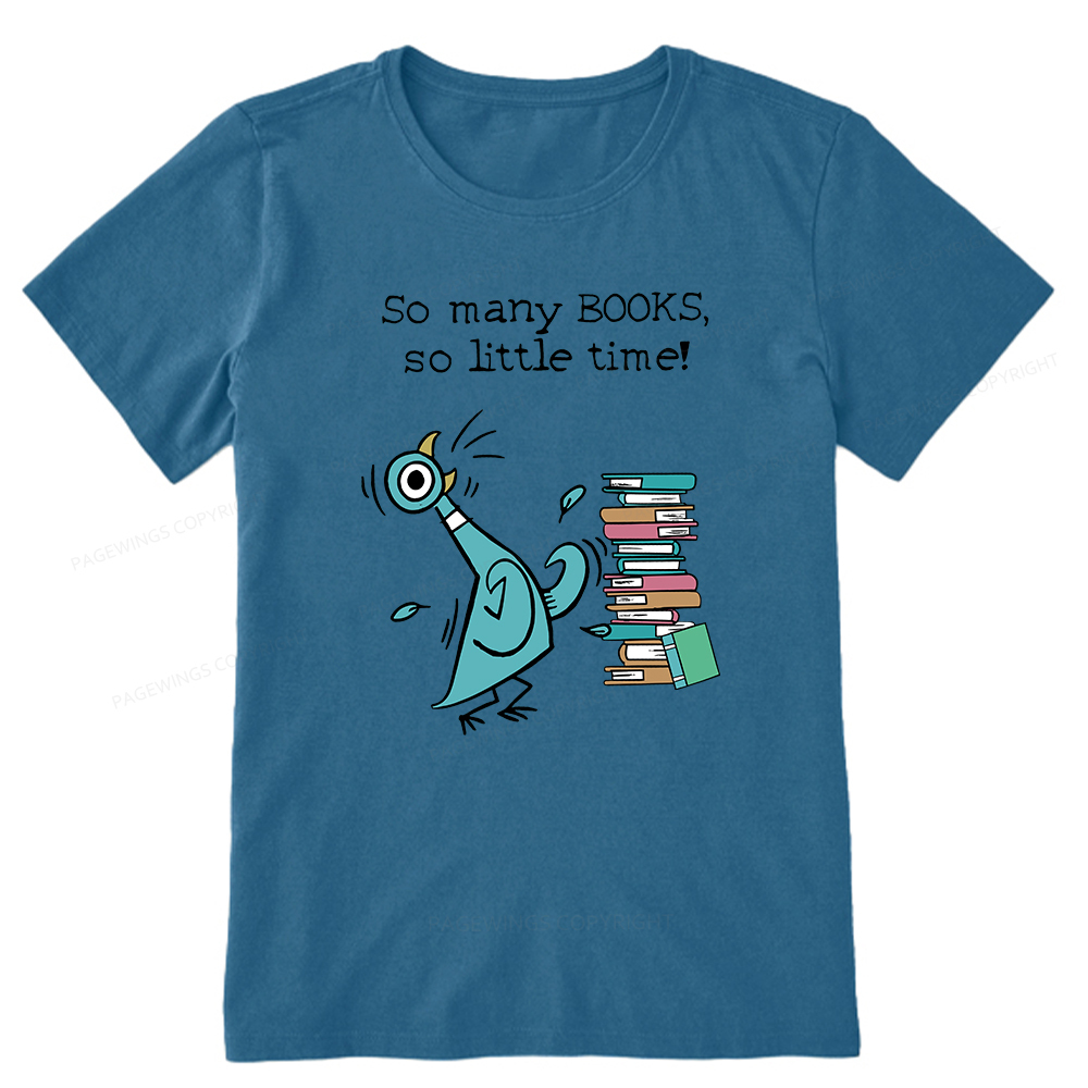 Pagewings So Many Books So Little Time Unisex Classic T-shirt