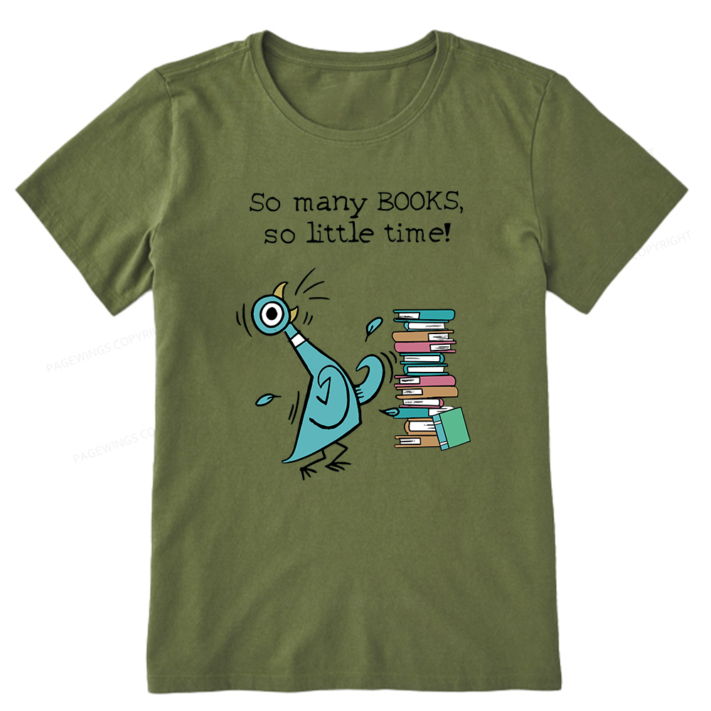 Pagewings So Many Books So Little Time Unisex Classic T-shirt