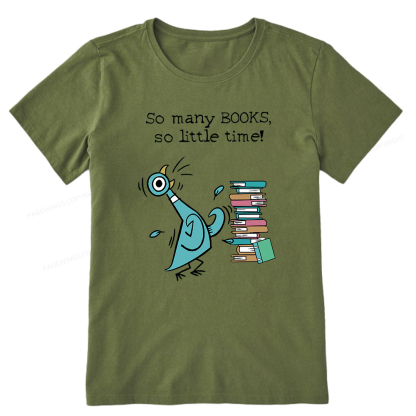 Pagewings So Many Books So Little Time Unisex Classic T-shirt