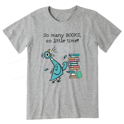 Pagewings So Many Books So Little Time Unisex Classic T-shirt