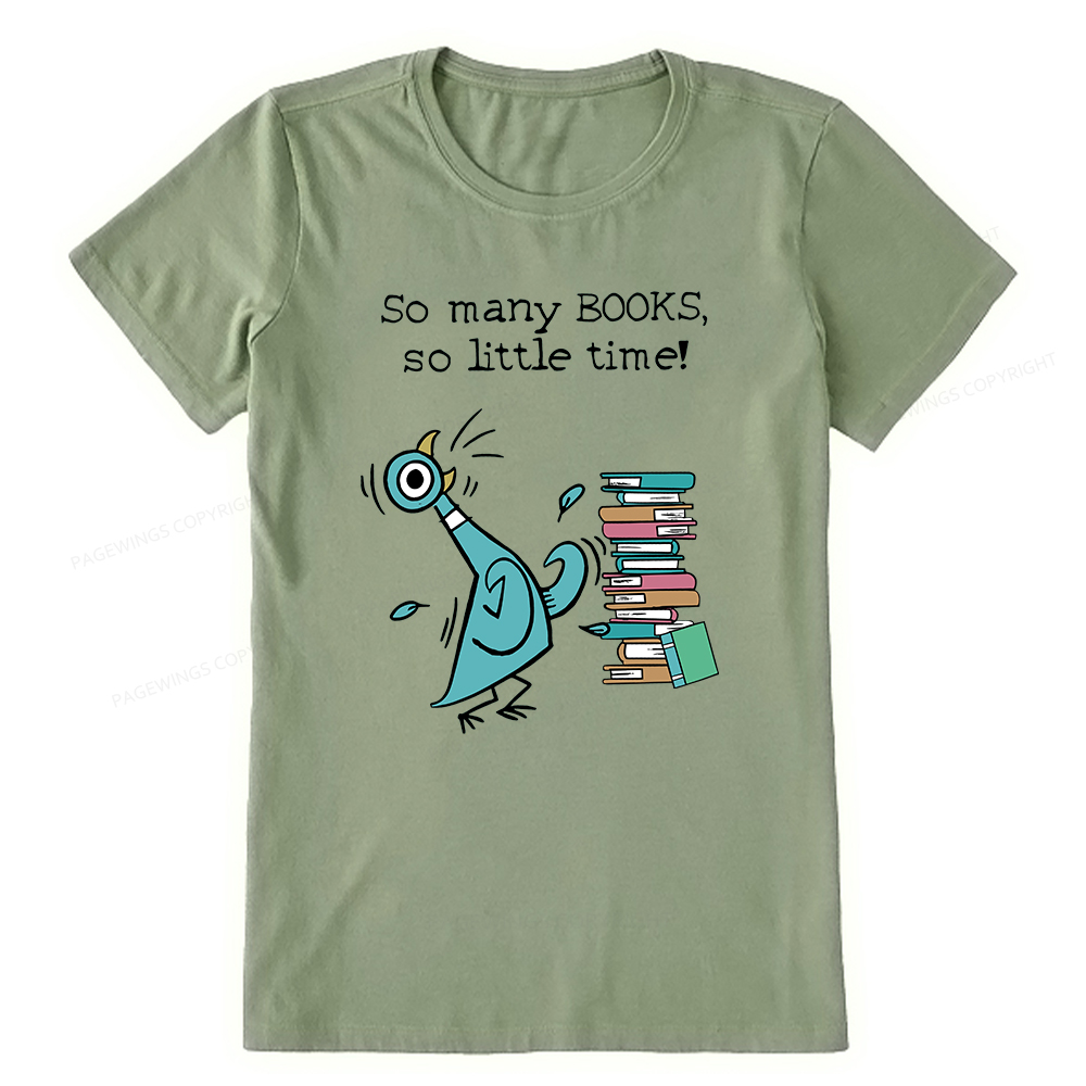 Pagewings So Many Books So Little Time Unisex Classic T-shirt