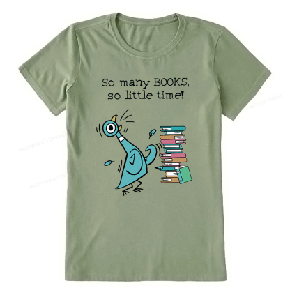 Pagewings So Many Books So Little Time Unisex Classic T-shirt