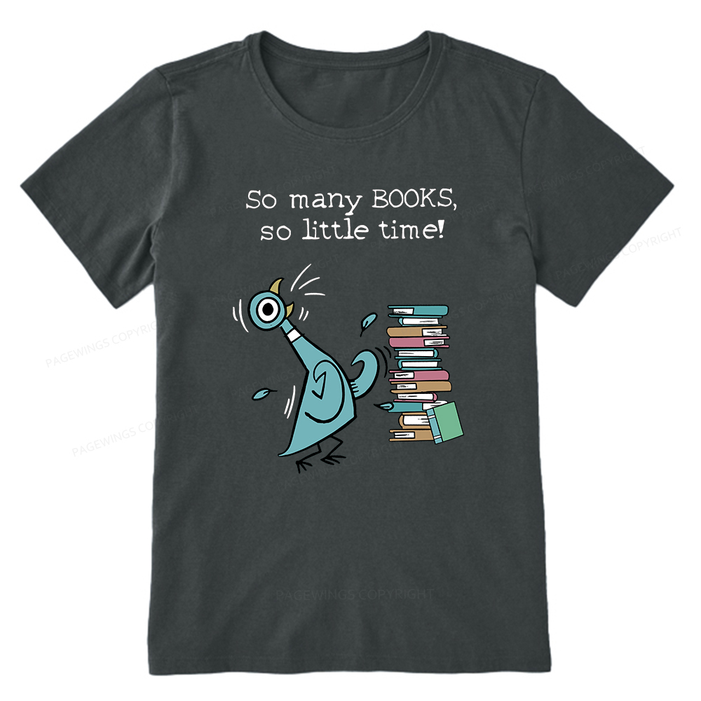 Pagewings So Many Books So Little Time Unisex Classic T-shirt