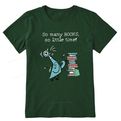 Pagewings So Many Books So Little Time Unisex Classic T-shirt