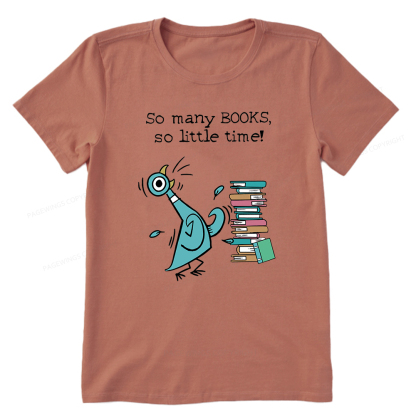 Pagewings So Many Books So Little Time Unisex Classic T-shirt