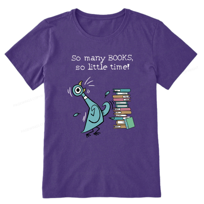 Pagewings So Many Books So Little Time Unisex Classic T-shirt