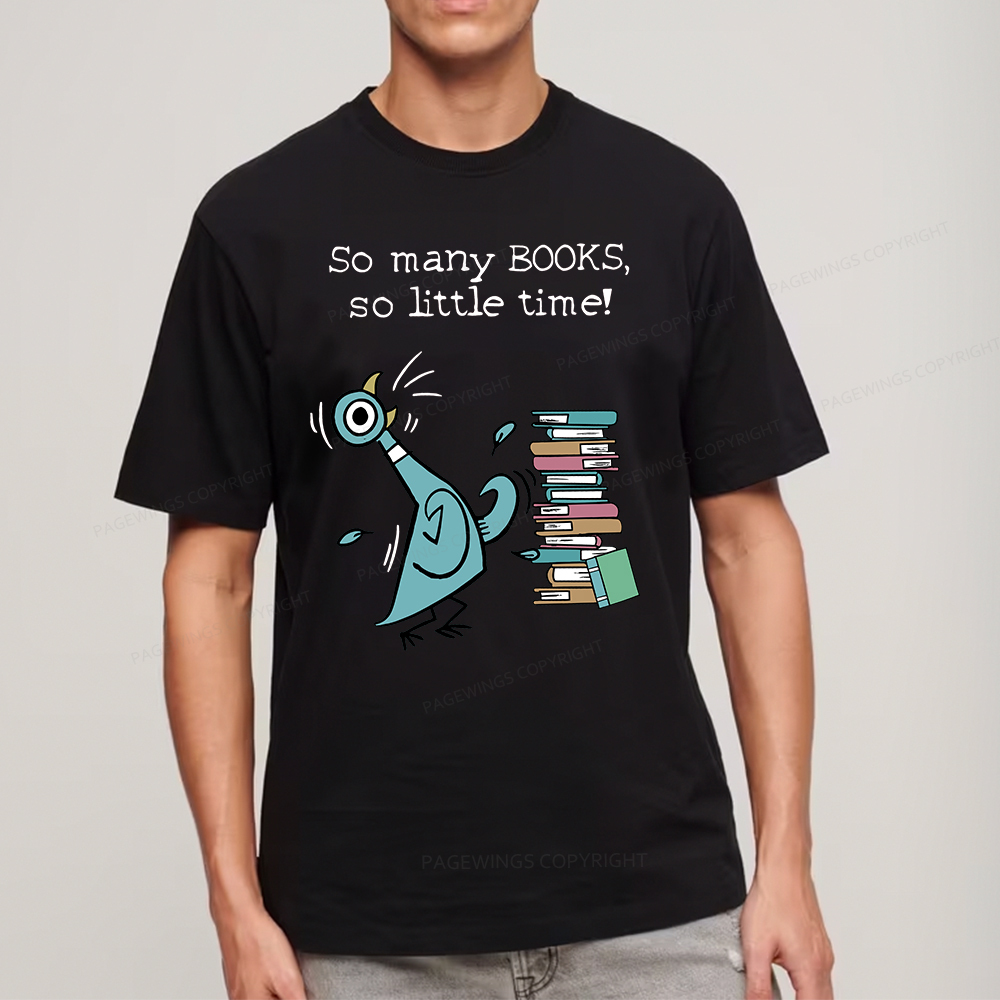Pagewings So Many Books So Little Time Unisex Classic T-shirt