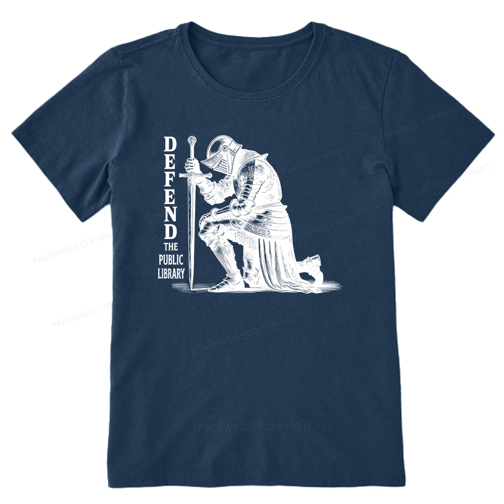 Pagewings Defend the Public Library Unisex Classic T-shirt