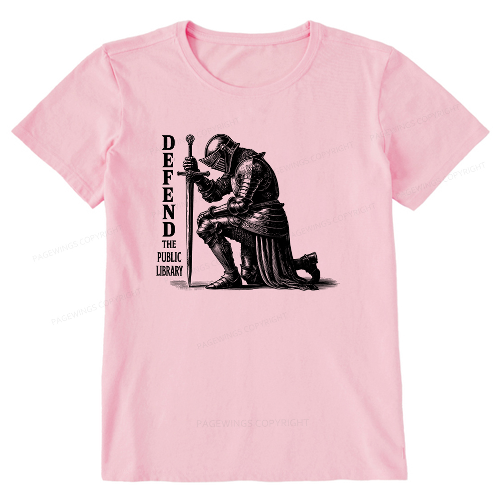 Pagewings Defend the Public Library Unisex Classic T-shirt