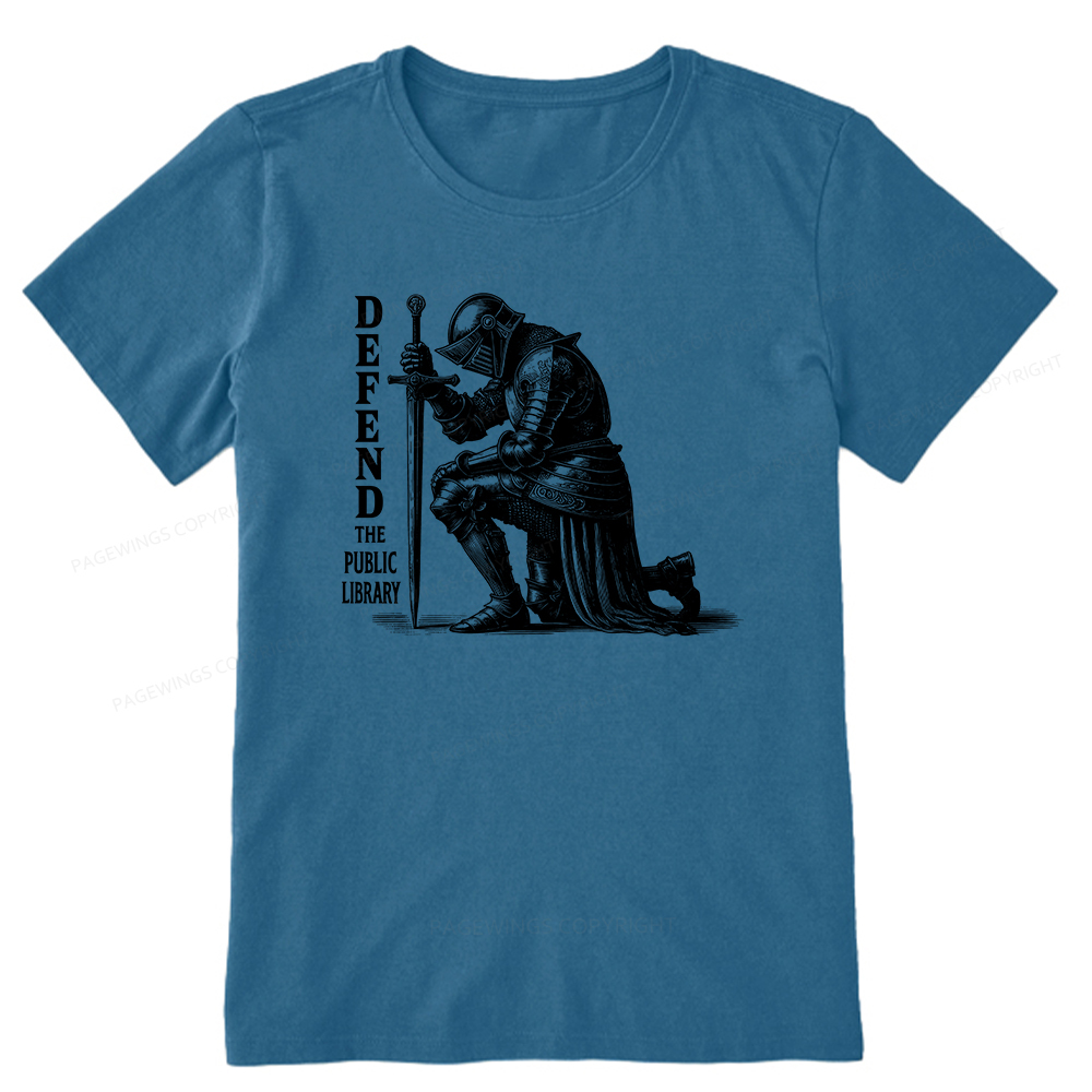 Pagewings Defend the Public Library Unisex Classic T-shirt