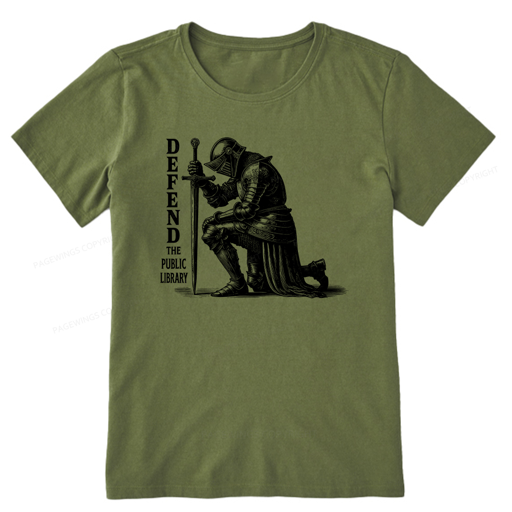 Pagewings Defend the Public Library Unisex Classic T-shirt