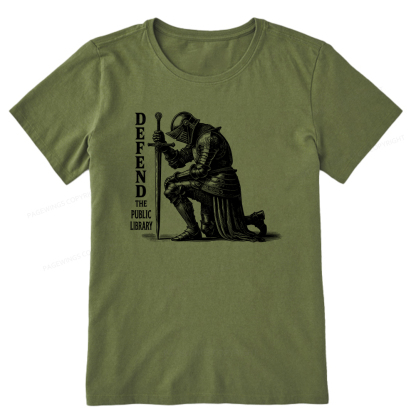 Pagewings Defend the Public Library Unisex Classic T-shirt