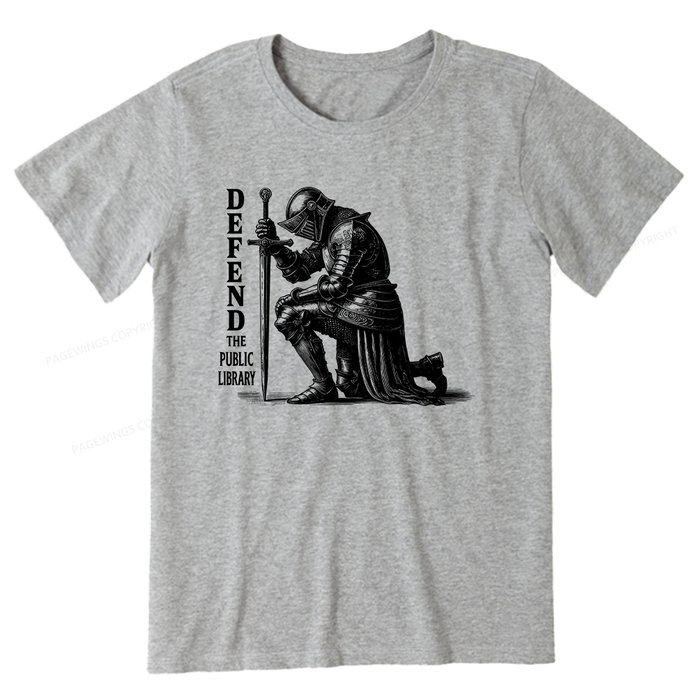Pagewings Defend the Public Library Unisex Classic T-shirt
