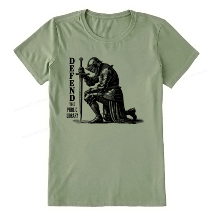 Pagewings Defend the Public Library Unisex Classic T-shirt
