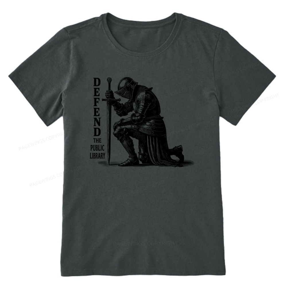 Pagewings Defend the Public Library Unisex Classic T-shirt