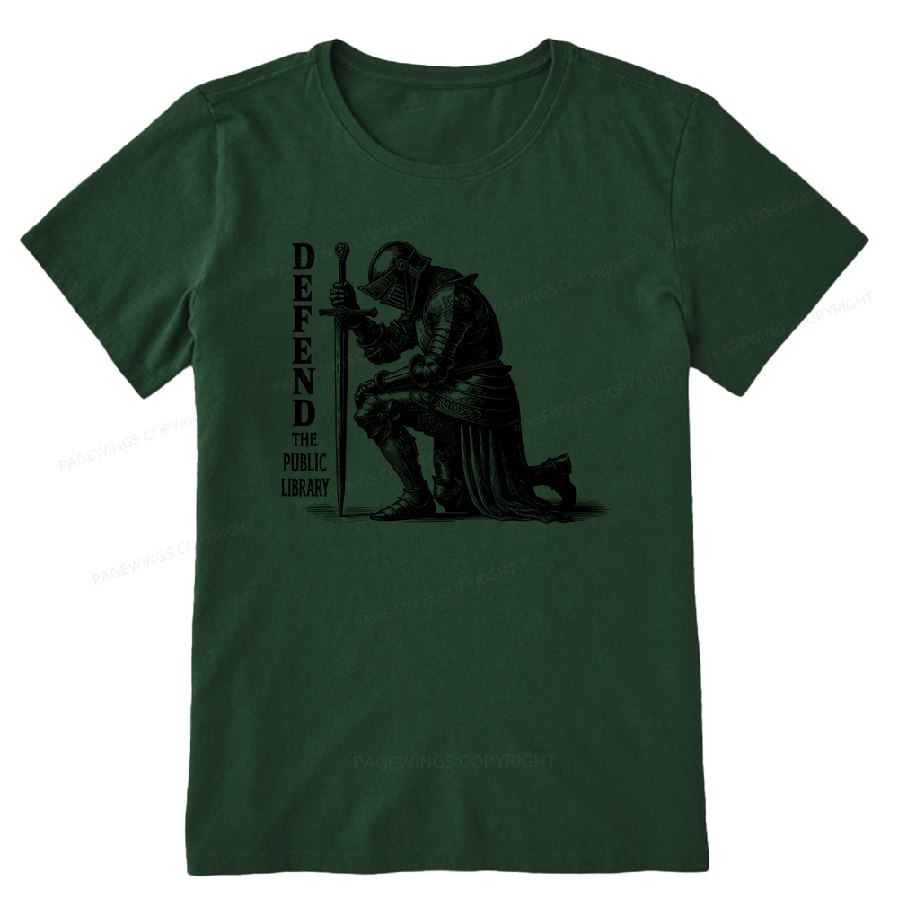 Pagewings Defend the Public Library Unisex Classic T-shirt