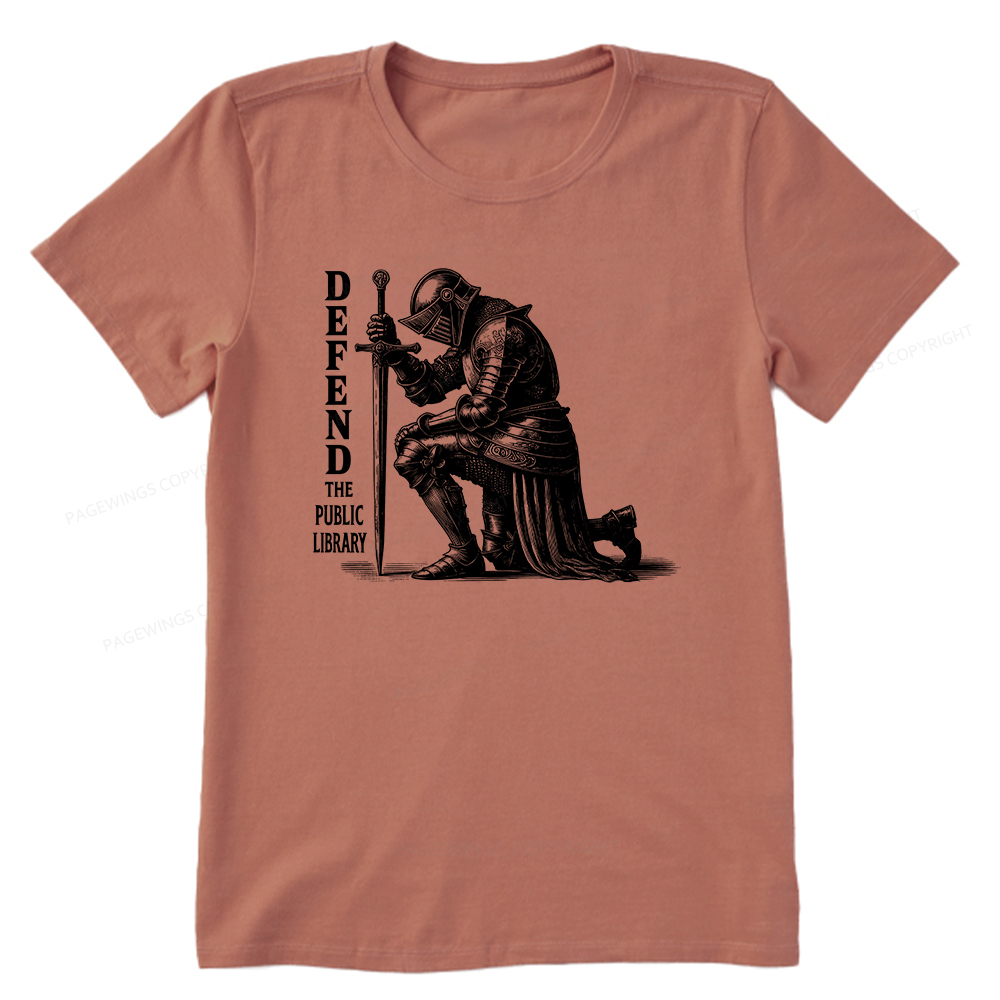 Pagewings Defend the Public Library Unisex Classic T-shirt