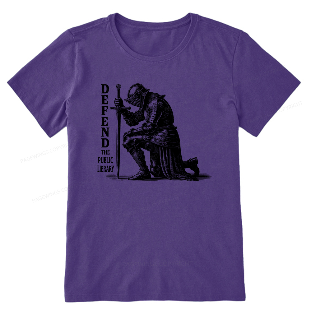 Pagewings Defend the Public Library Unisex Classic T-shirt