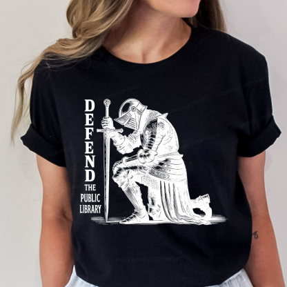 Pagewings Defend the Public Library Unisex Classic T-shirt