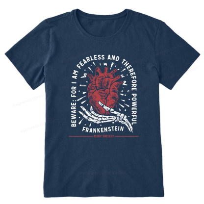 Pagewings For I Am Fearless And Therefore Powerful Unisex Classic T-shirt