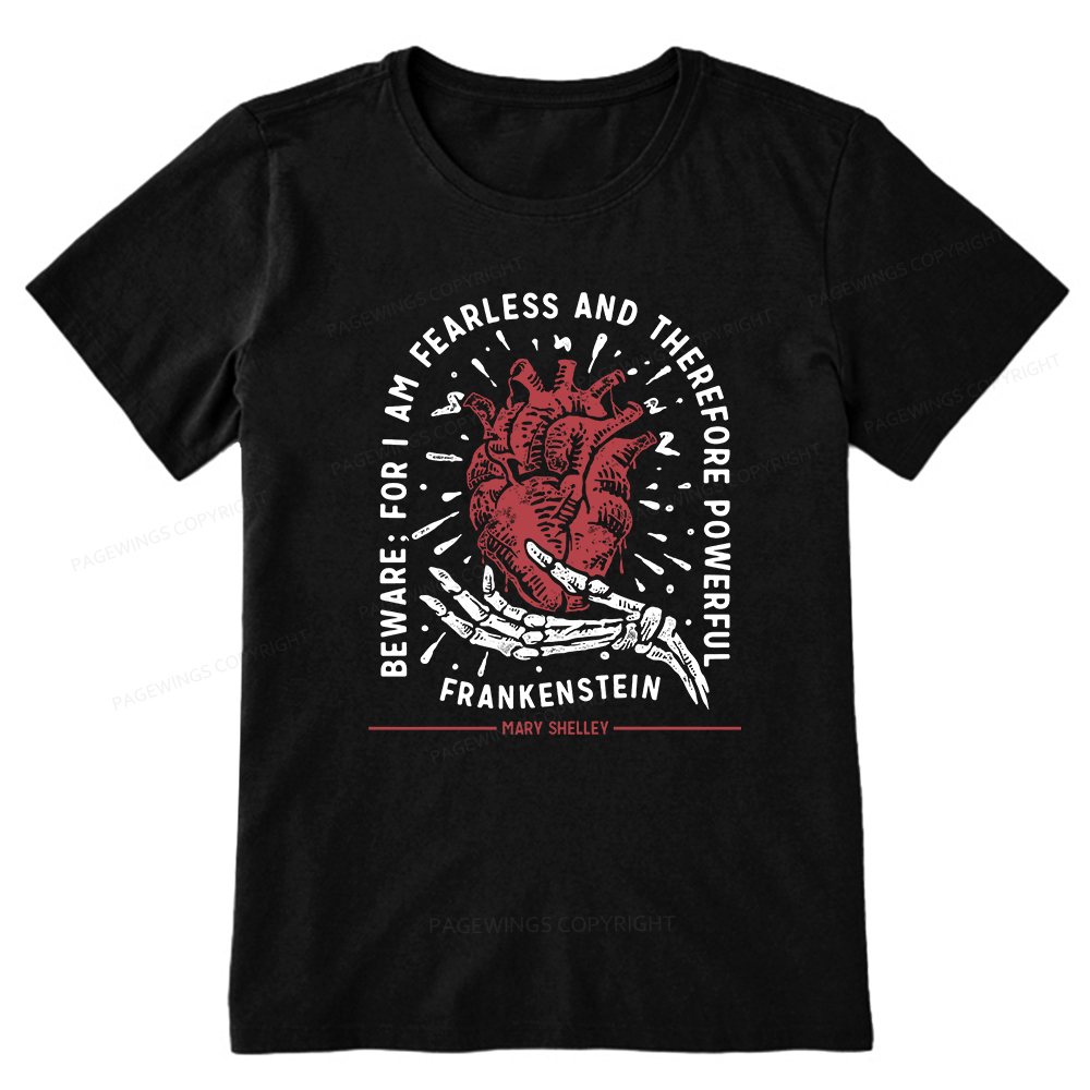 Pagewings For I Am Fearless And Therefore Powerful Unisex Classic T-shirt