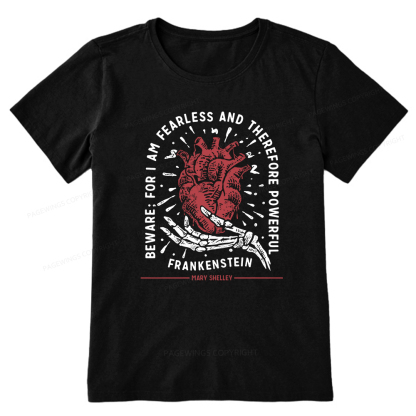 Pagewings For I Am Fearless And Therefore Powerful Unisex Classic T-shirt