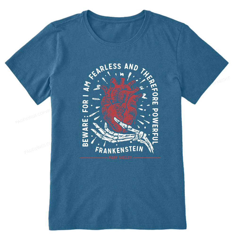 Pagewings For I Am Fearless And Therefore Powerful Unisex Classic T-shirt