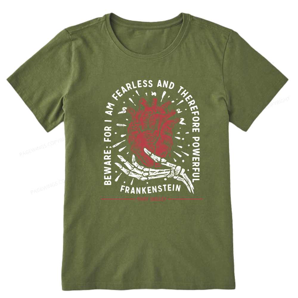 Pagewings For I Am Fearless And Therefore Powerful Unisex Classic T-shirt