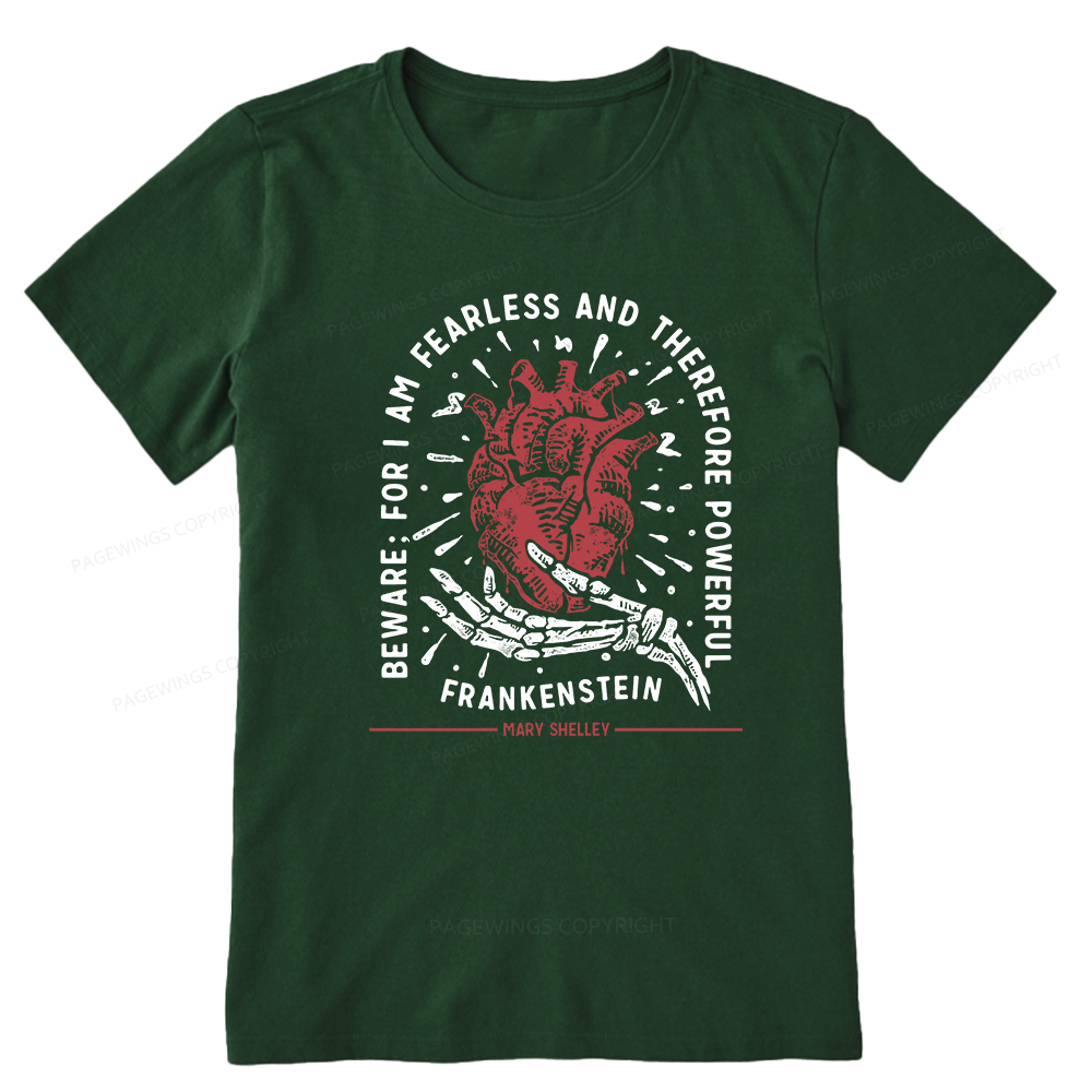 Pagewings For I Am Fearless And Therefore Powerful Unisex Classic T-shirt