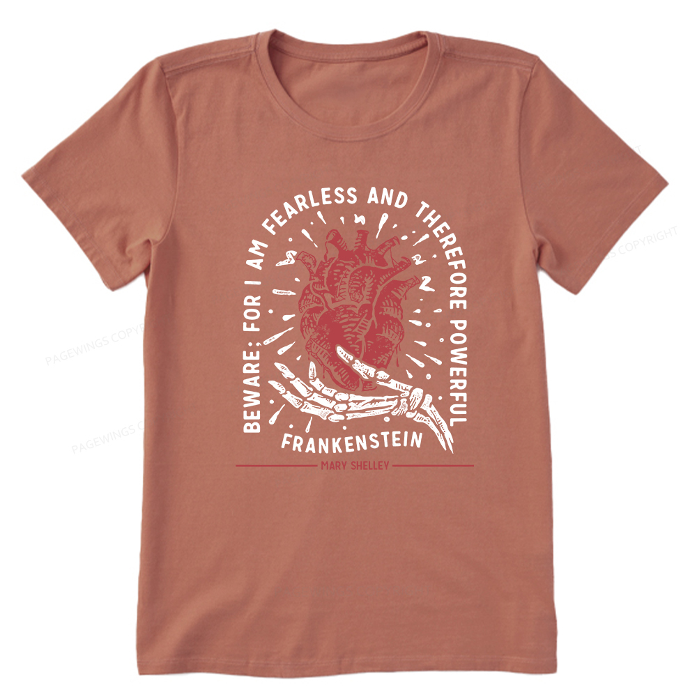 Pagewings For I Am Fearless And Therefore Powerful Unisex Classic T-shirt