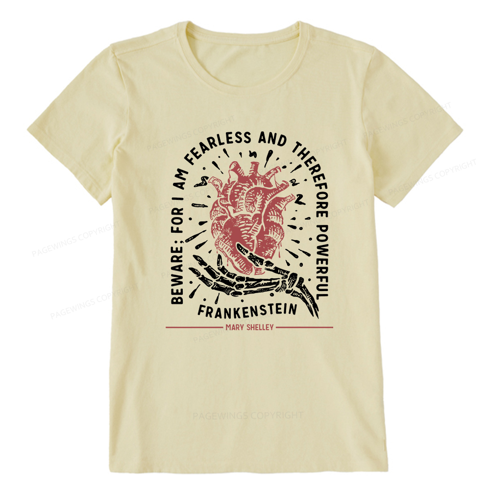 Pagewings For I Am Fearless And Therefore Powerful Unisex Classic T-shirt