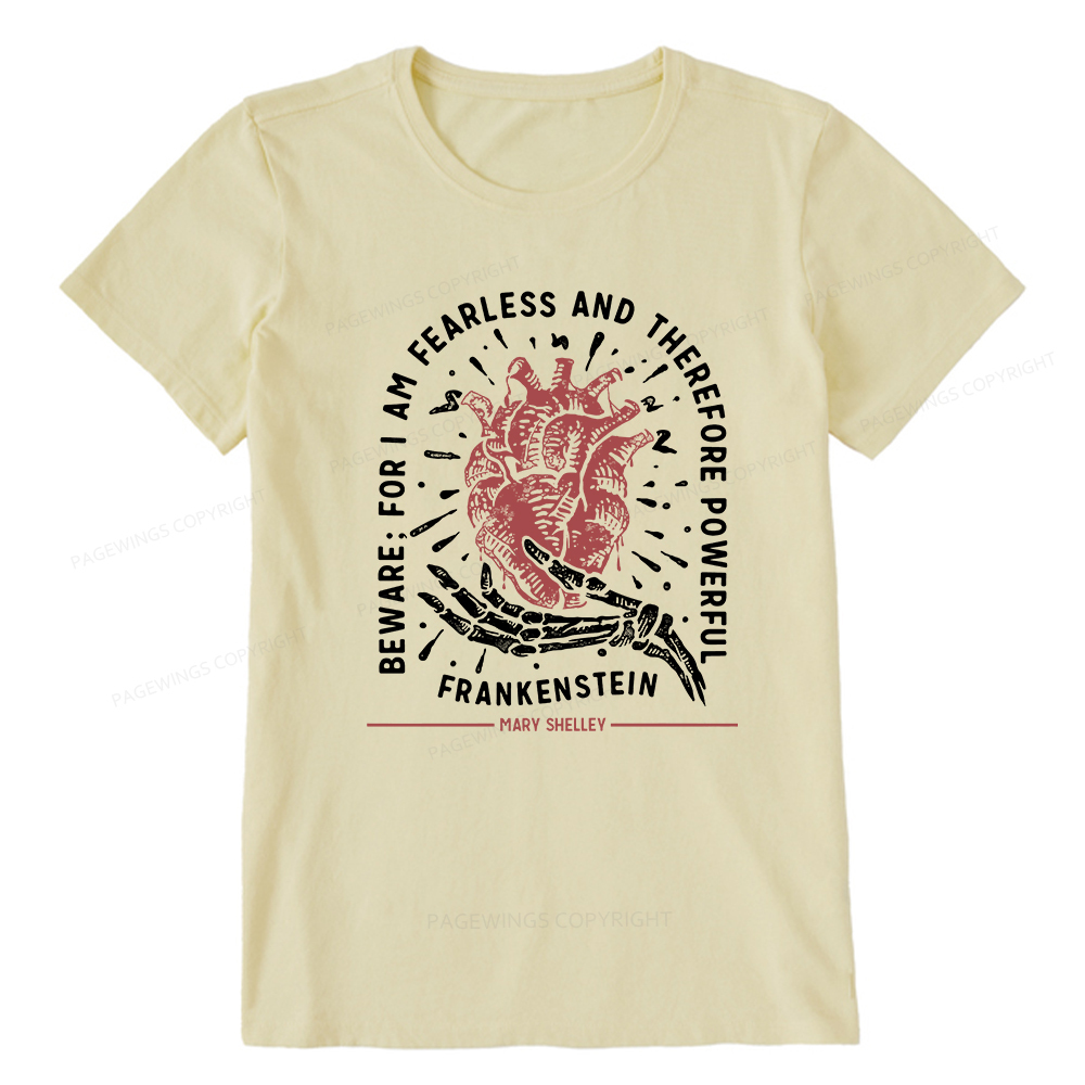 Pagewings For I Am Fearless And Therefore Powerful Unisex Classic T-shirt